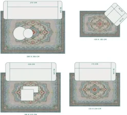 Vloerkleed Majorelle By Pip Pastel