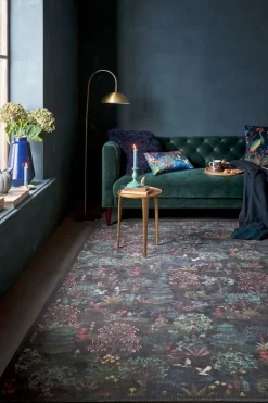 Vloerkleed Pip Garden By Pip Donkerblauw