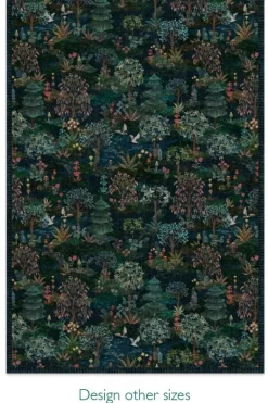 Vloerkleed Pip Garden By Pip Donkerblauw
