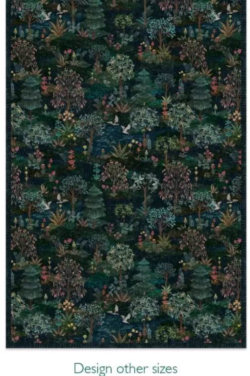 Vloerkleed Pip Garden By Pip Donkerblauw