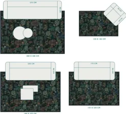 Vloerkleed Pip Garden By Pip Donkerblauw