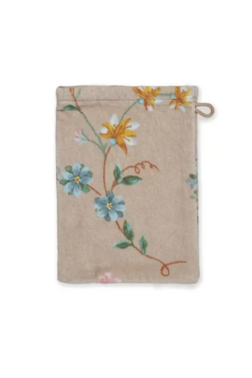 Washandje Set/3 Les Fleurs 16X22 Cm
