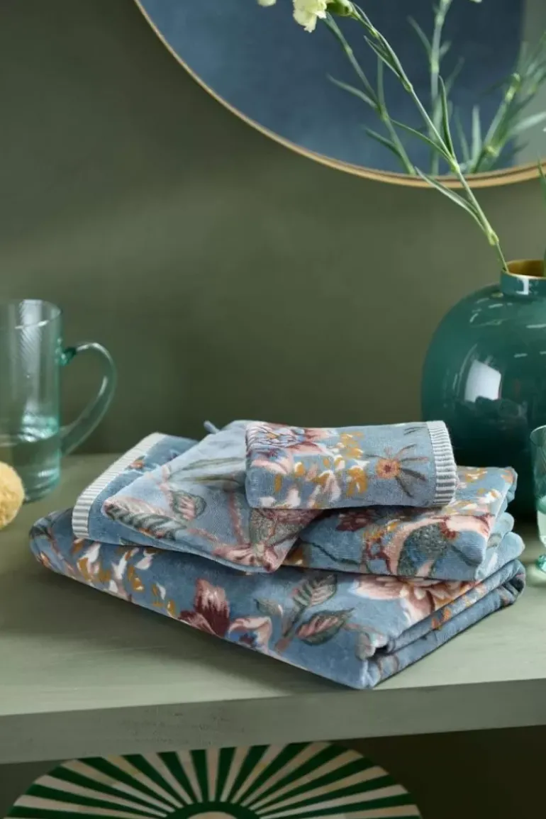 Washandje Set/3 Secret Garden 16X22Cm