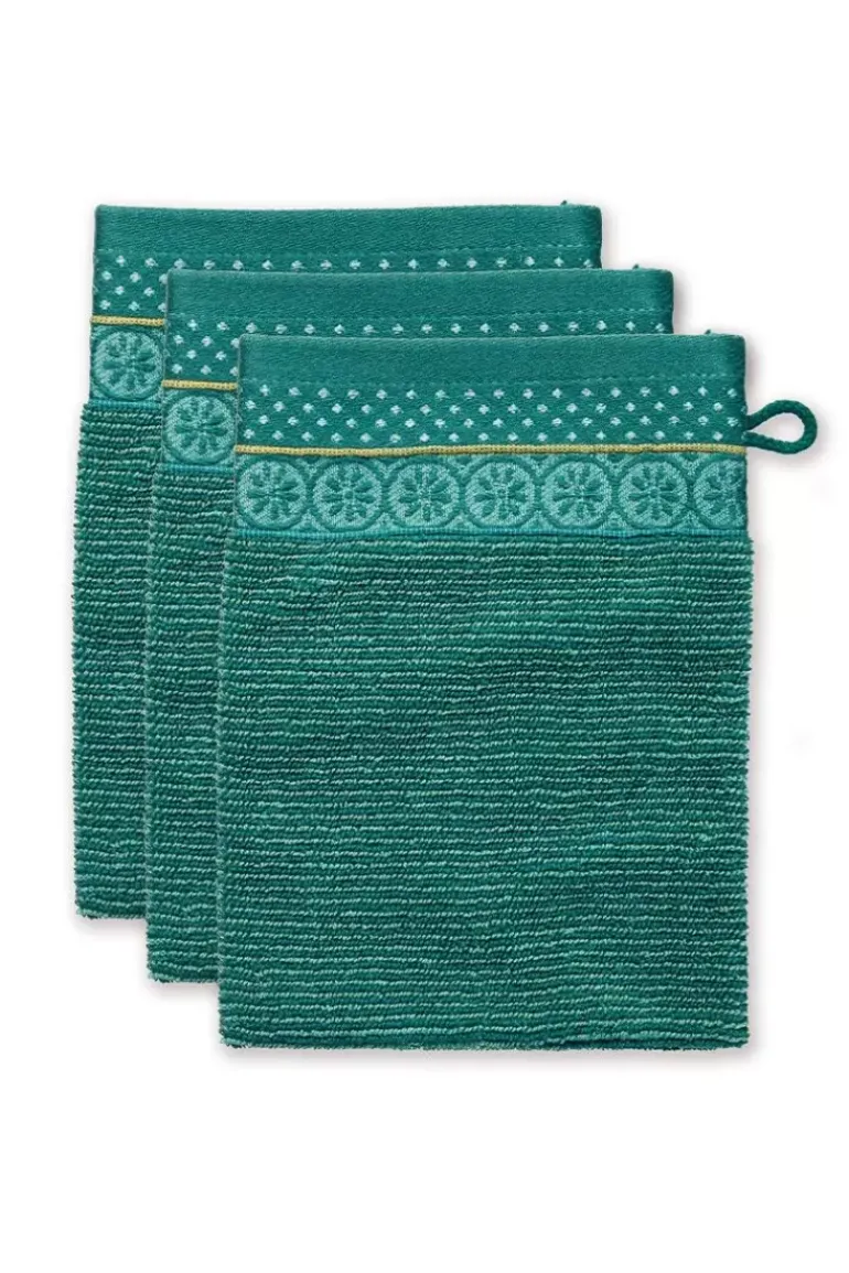 Washandje Set/3 Soft Zellige 16X22 Cm