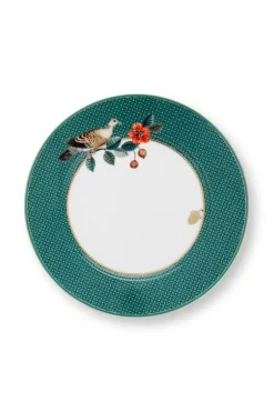 Winter Wonderland Gebaksbord Groen 17 Cm
