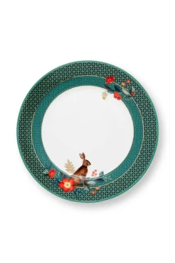 Winter Wonderland Ontbijtbord Groen 21Cm
