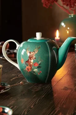 Winter Wonderland Theepot Groot Groen