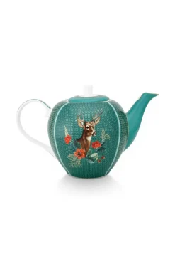 Winter Wonderland Theepot Groot Groen